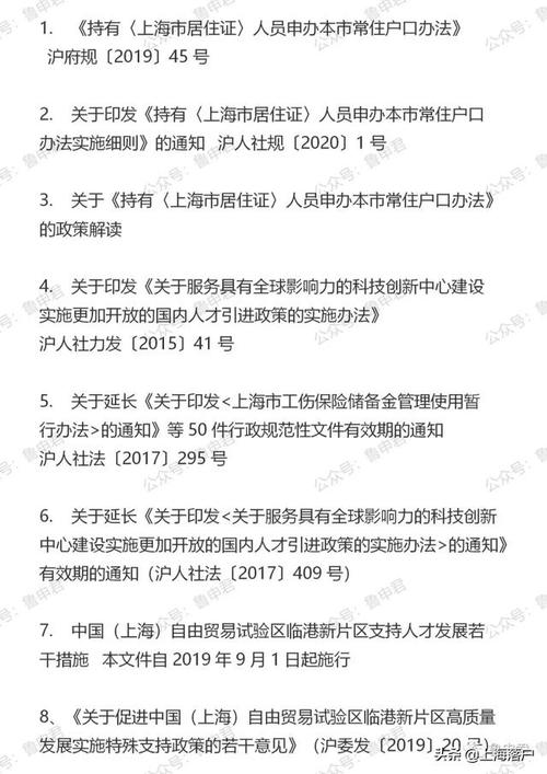 上海最新戶口政策解讀與解析